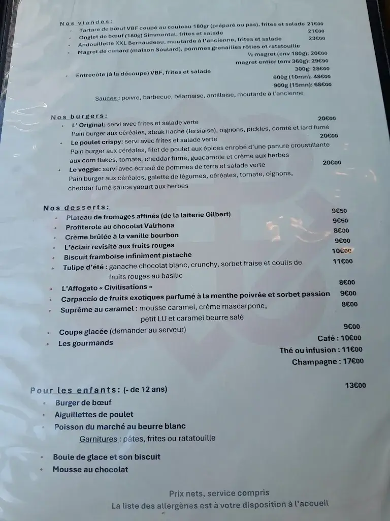 Menu_Restaurant Civilisations_Herbiers_image_2