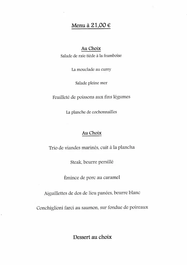 Menu_LES VOYAGEURS_Champagné-les-Marais_image_2