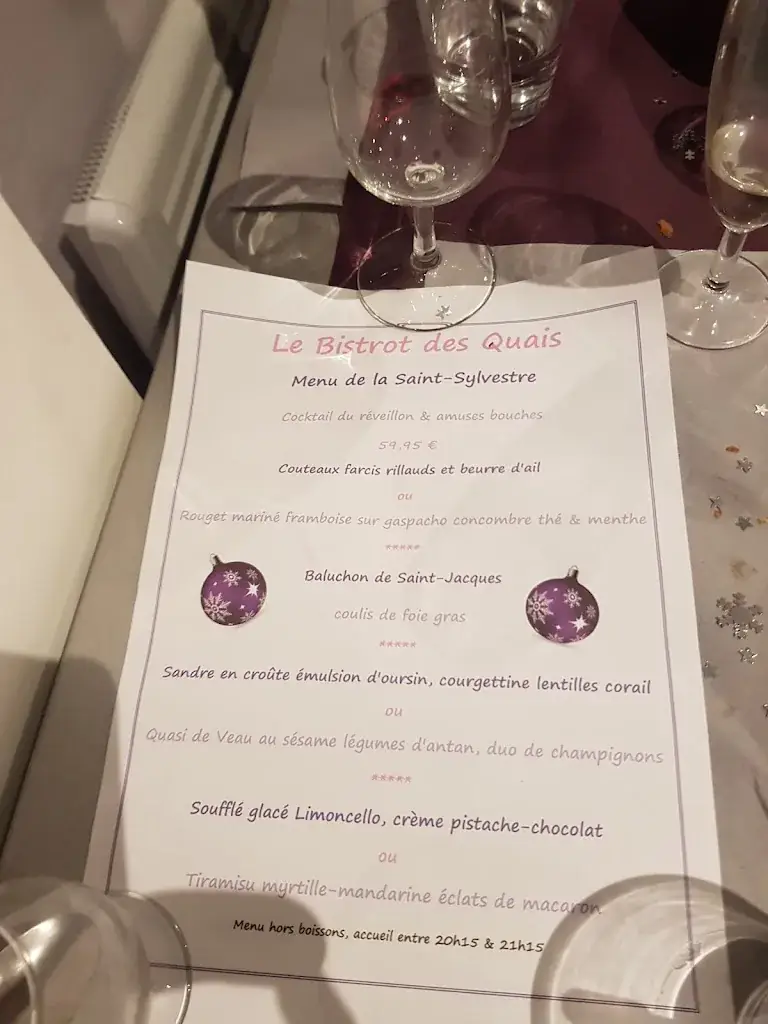 Menu_Le Bistrot des Quais_Chalonnes-sur-Loire_immagine_3