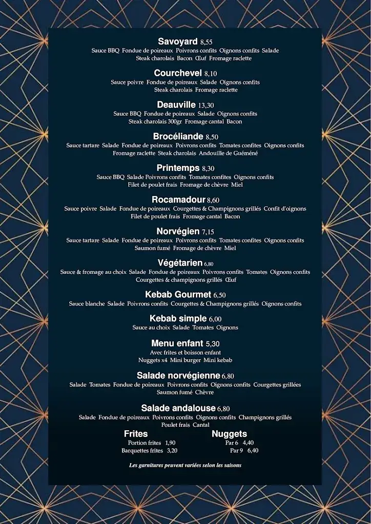 Menu_Laurent maison du burger_Chalonnes-sur-Loire_image_3