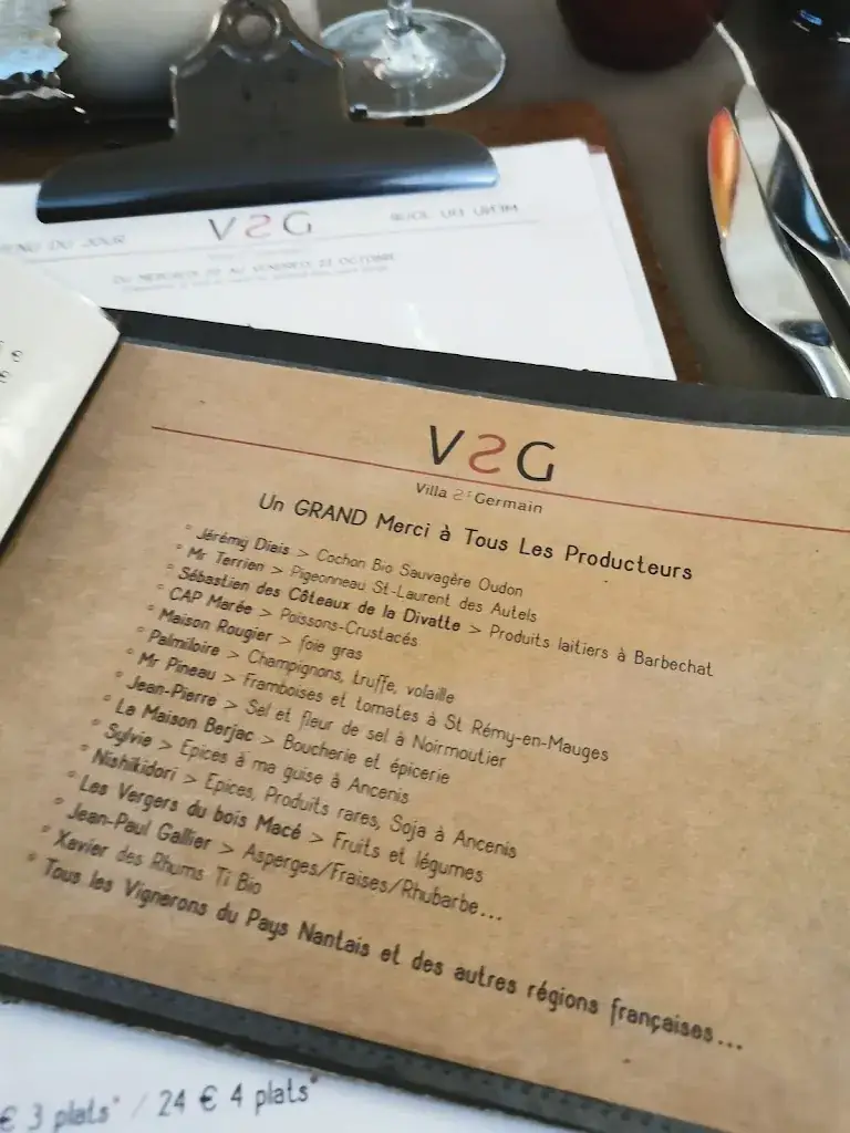 Menu_La Villa St Germain_Oudon_image_2