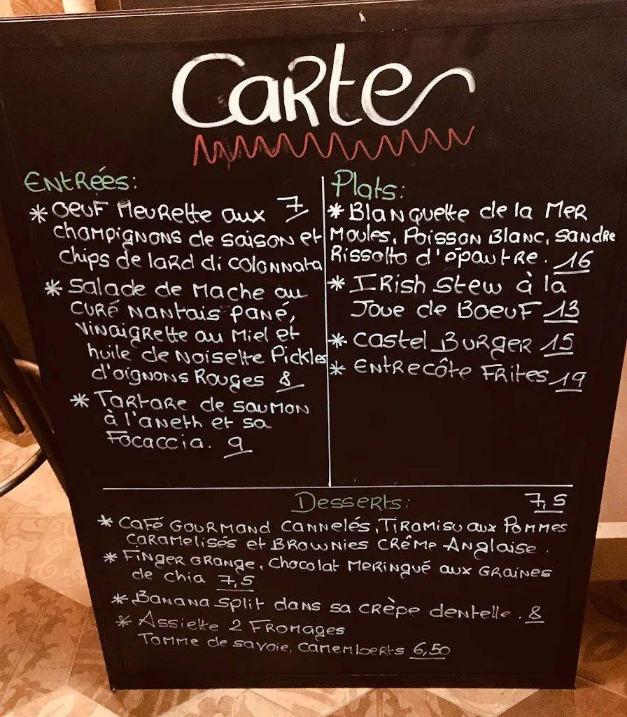 Menu_Castel Pub_Châteaubriant_image_1