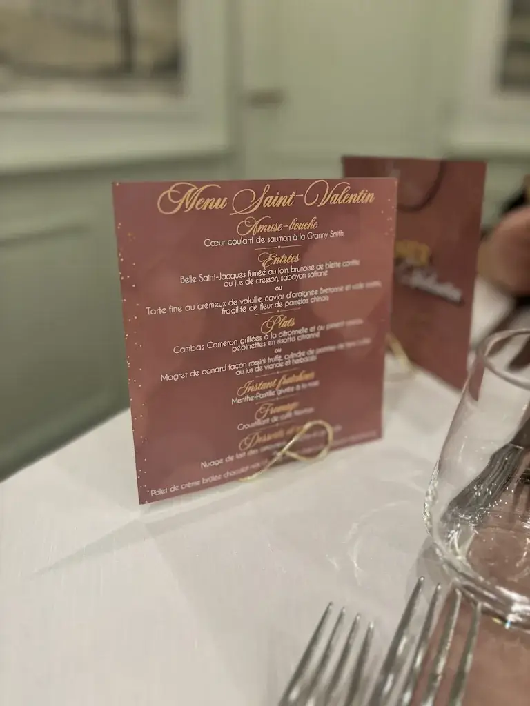 Menu_Restaurant Domaine De La Ferrière - Châteaubriant_Châteaubriant_image_1