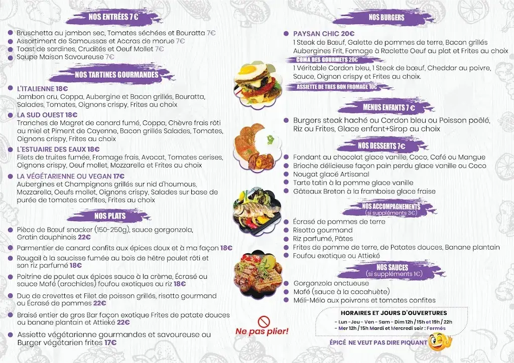 Menu_L'ile Aux Saveurs Gourmandes_Châteaubriant_image_1