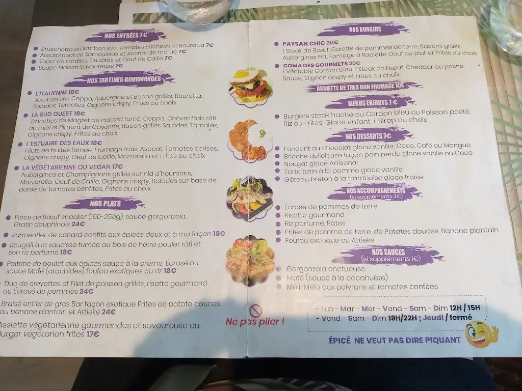 Menu_L'ile Aux Saveurs Gourmandes_Châteaubriant_image_4