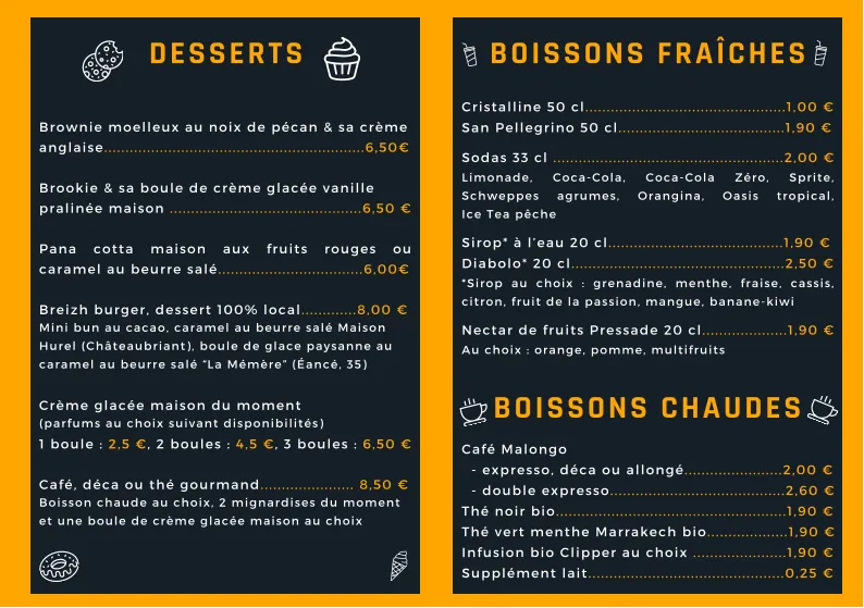 Menu_THE ENDLESS BURGER_Châteaubriant_image_1