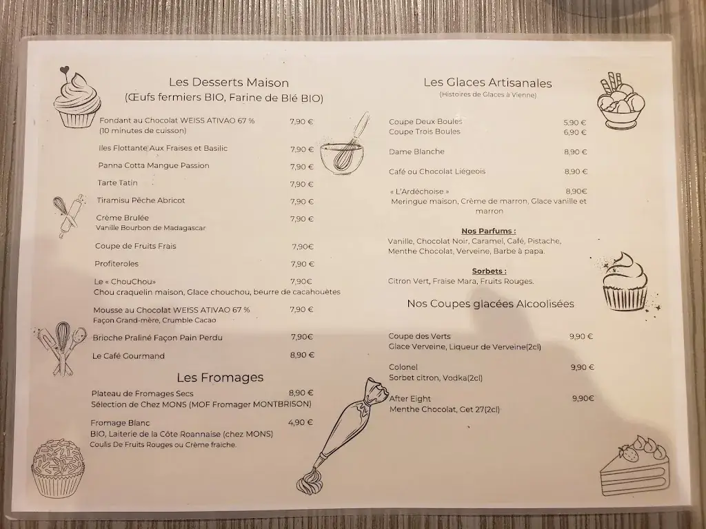 Menu_La Conciergerie Andrézieux-Bouthéon_Andrézieux-Bouthéon_image_1