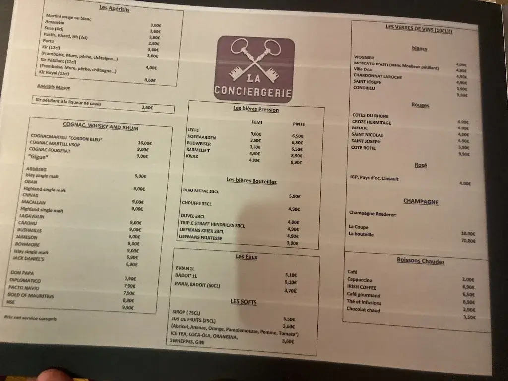 Menu_La Conciergerie Andrézieux-Bouthéon_Andrézieux-Bouthéon_image_4