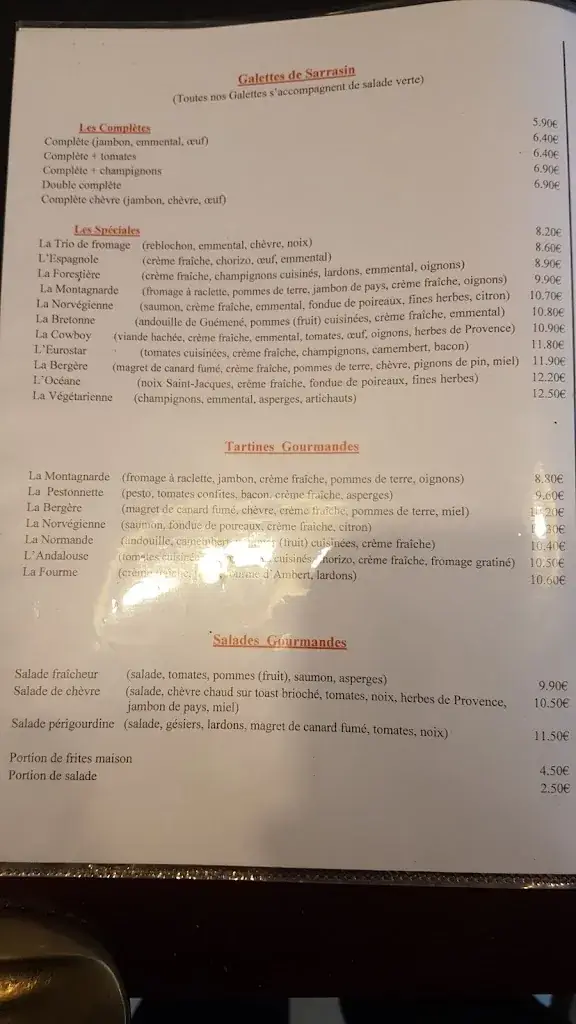 Menu_Creperie brasserie L'Agora_Château-Gontier-sur-Mayenne_image_1