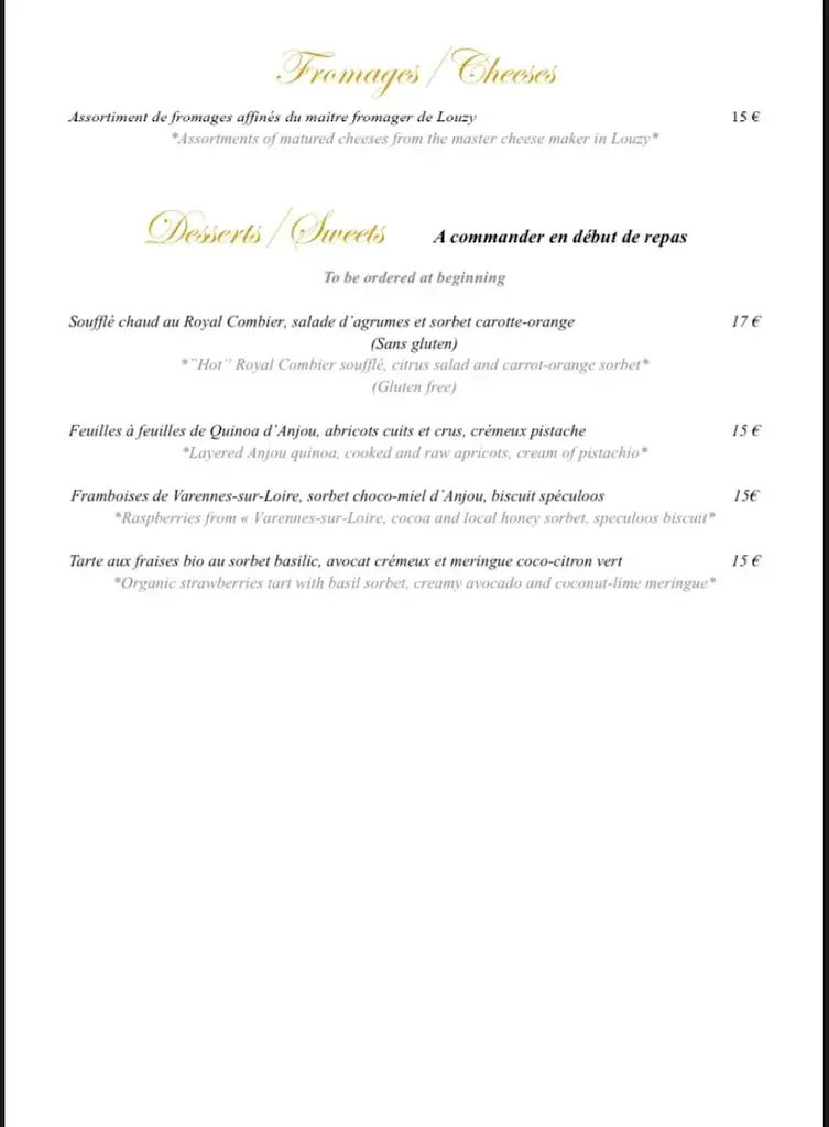 Menu_Le Castellane Restaurant - Younan Collection_Gennes-Val-de-Loire_image_4