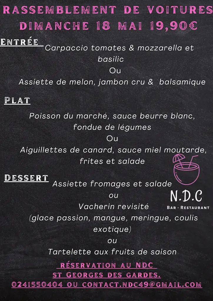 Menu_NDC Bar et restaurant_Chemillé-en-Anjou_image_1