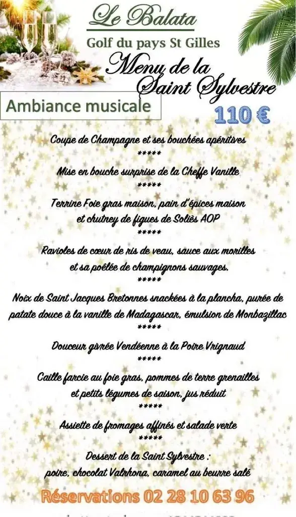 Menu_Restaurant Le Balata_L'Aiguillon-sur-Vie_immagine_1