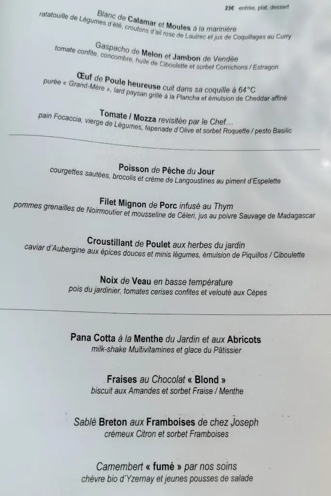 Menu_La Grange_Cholet_image_3