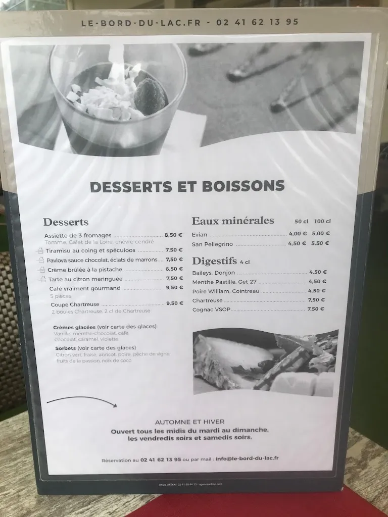 Menü_Le Bord du Lac_Cholet_Bild_2