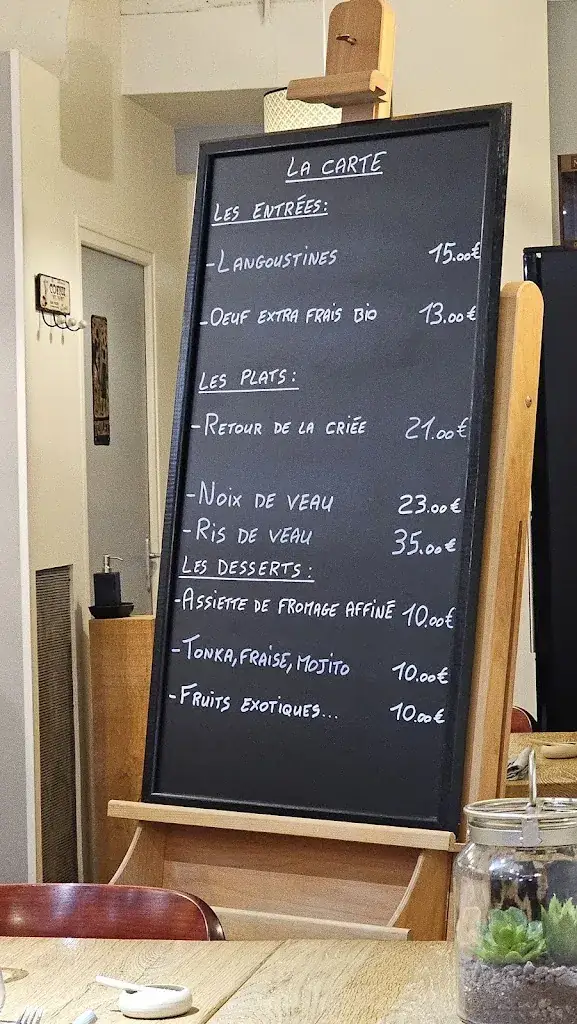 Menü_Le Bistrot du Marché_Cholet_Bild_2