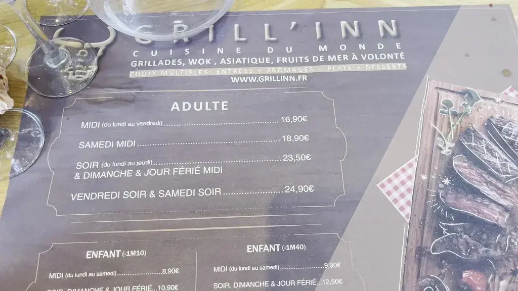 Menu_Grill’inn cholet_Cholet_image_2