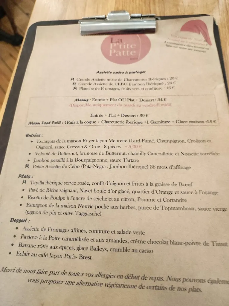 Menu_Maison Patte Noire 