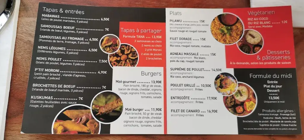 Menu_Restaurant Le 124_Cholet_immagine_2