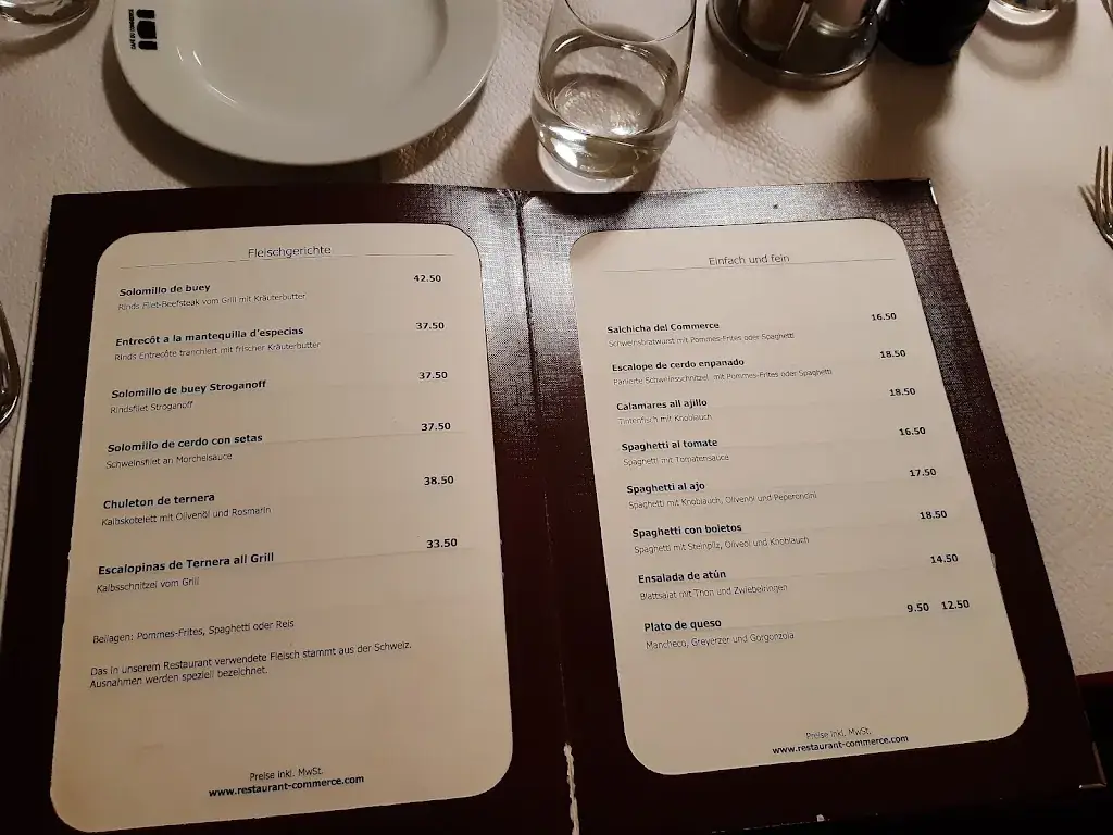 Menu_Café du Commerce_Bern_image_2