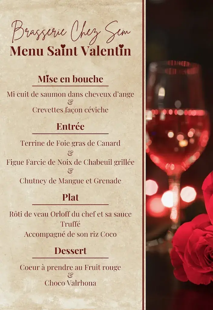 Brasserie Chez Sem Restaurant in Montélier