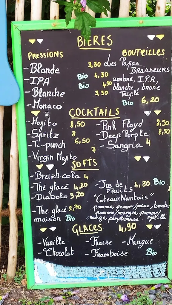 Menu_La Cascade, Restaurant Bar_Clisson_image_4