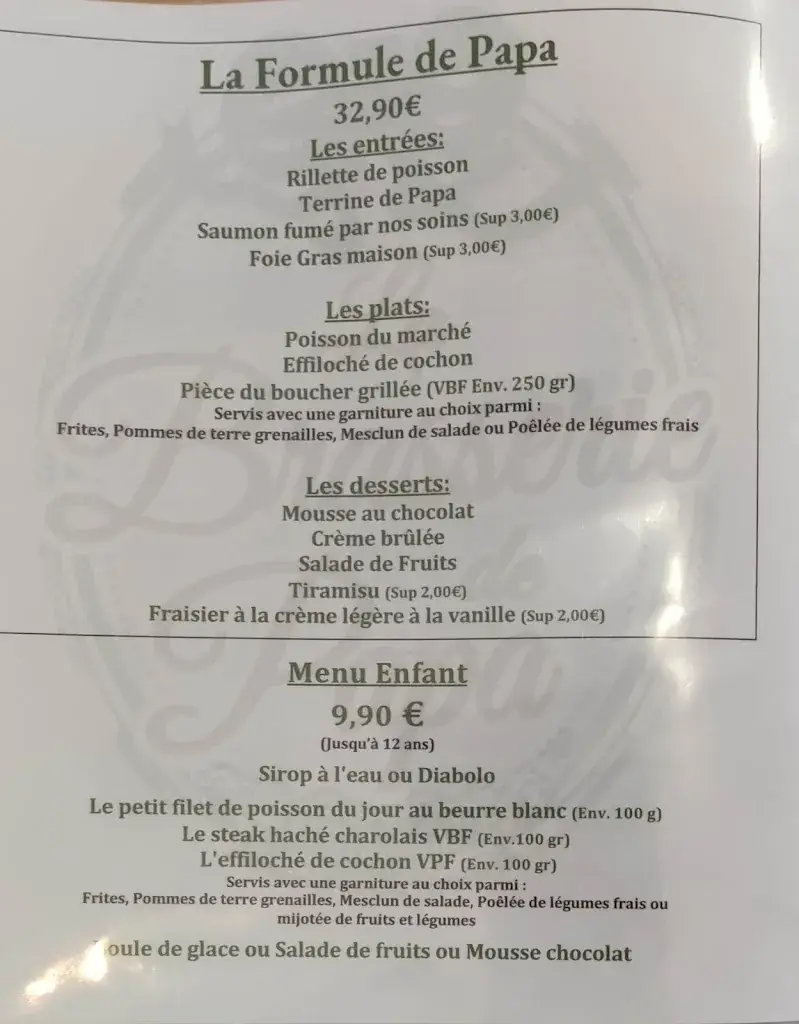 Menu_La Brasserie de Papa_Clisson_immagine_3