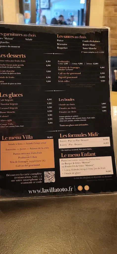 Menu_La Villa Toto_Clisson_immagine_3