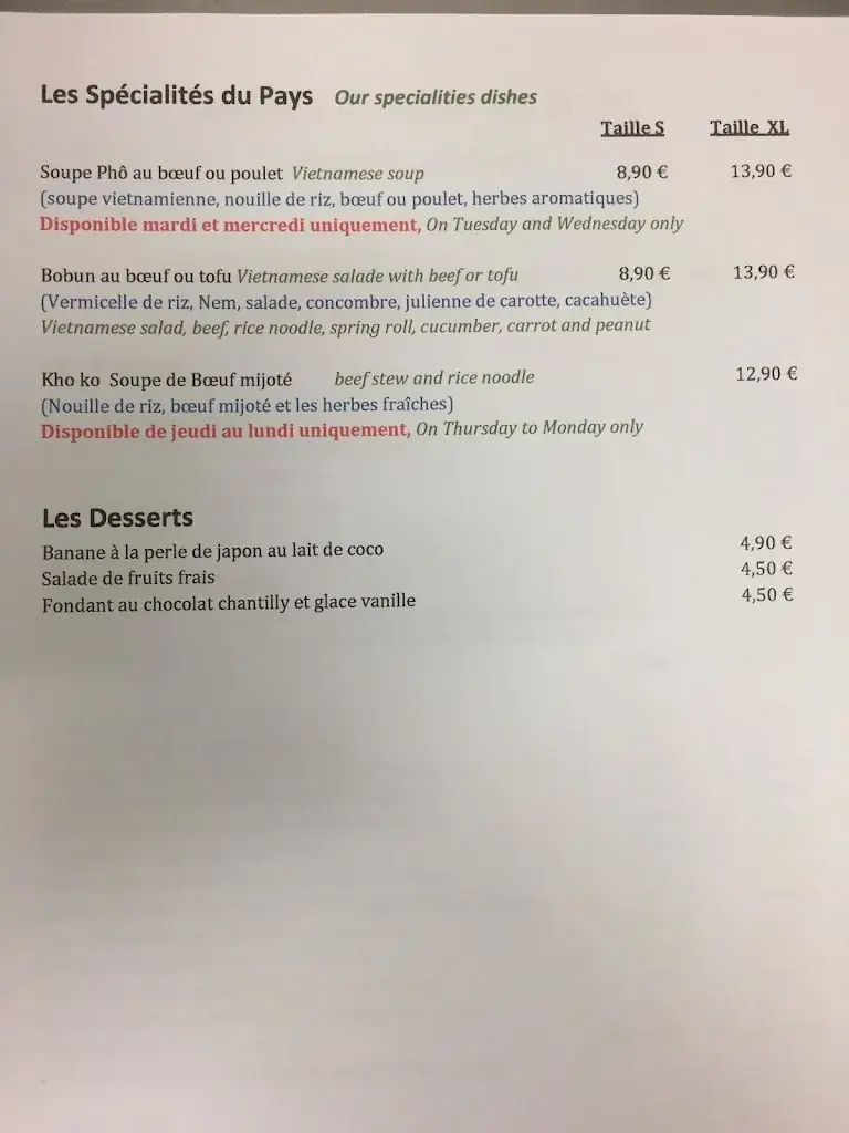 Menu_Restaurant Sanya Cuisine au Wok_Clisson_image_4