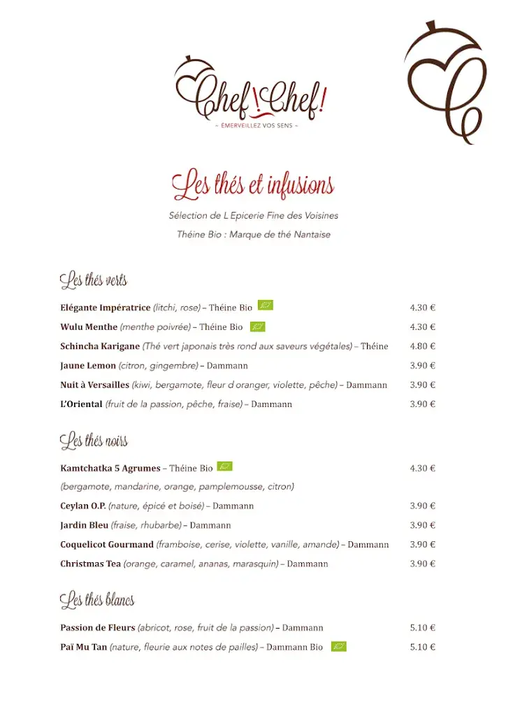 Menu_Chef ! Chef !_Clisson_image_4