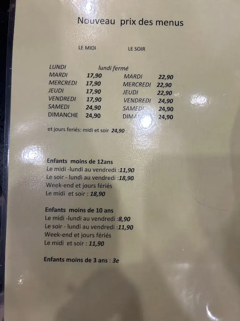 Menu_Steakhouse Andrézieux-Bouthéon_Andrézieux-Bouthéon_image_1