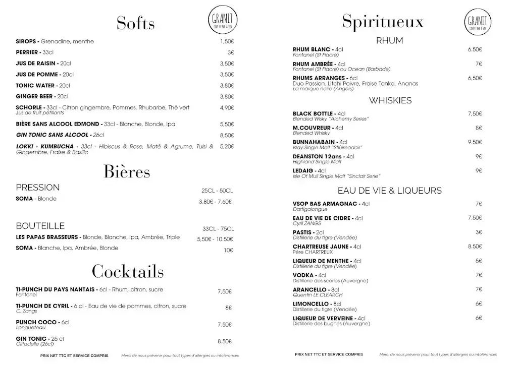 Menu_CAVE ET BAR A VINS NATURELS - GRANIT_Clisson_image_4
