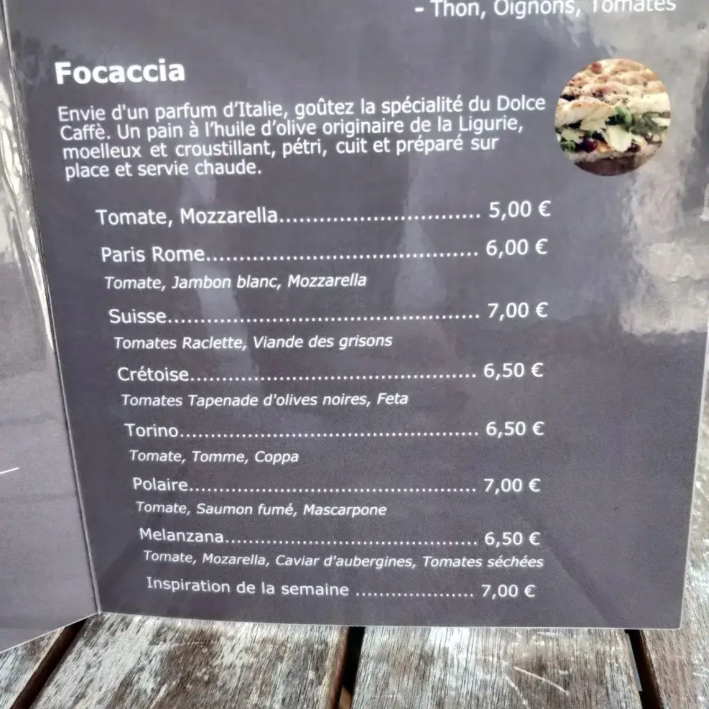 Menu_Dolce Caffè_Clisson_image_1