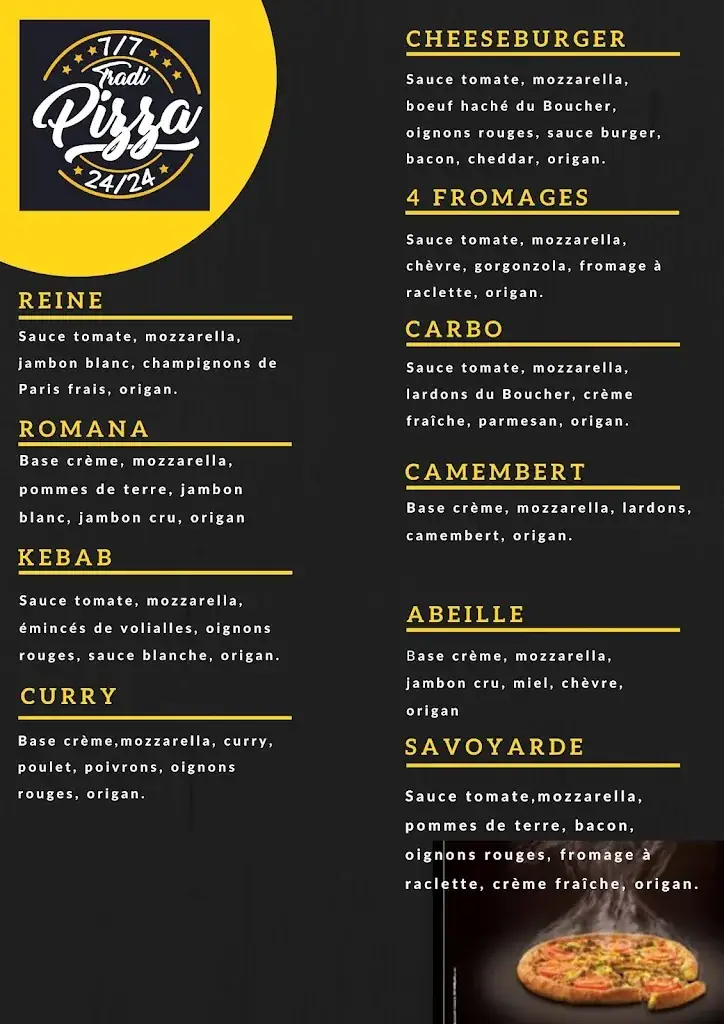 Menu_Tradi'Pizza distributeur de pizzas artisanales_Conlie_image_1