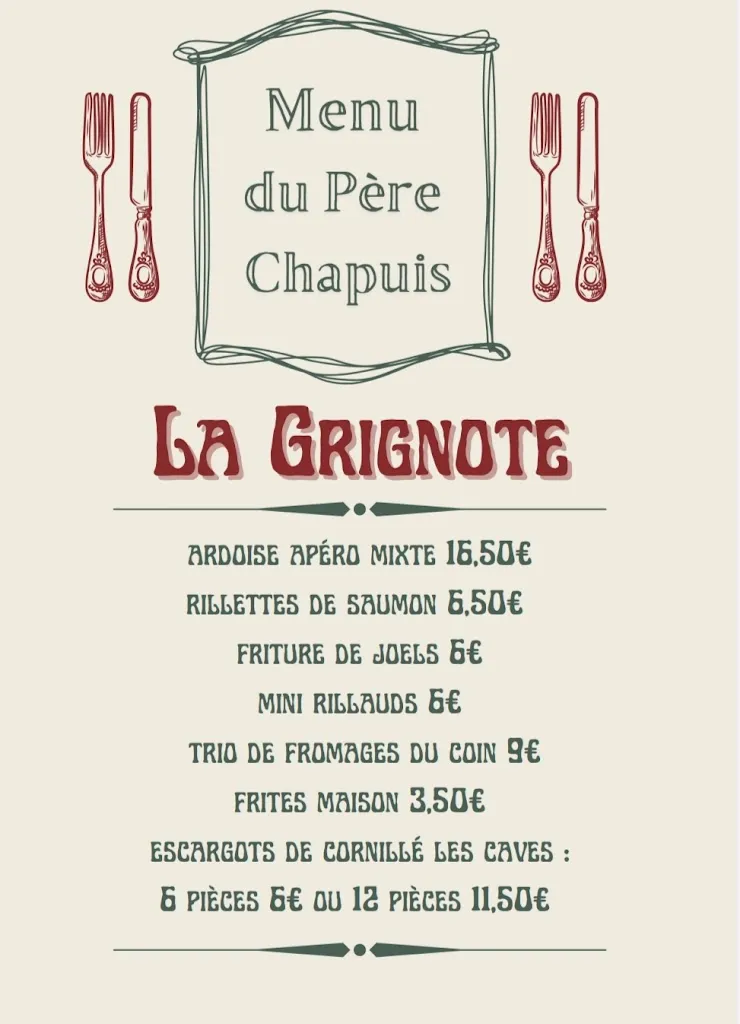 Menu_Guinguette du Père Chapuis_Seiches-sur-le-Loir_image_3