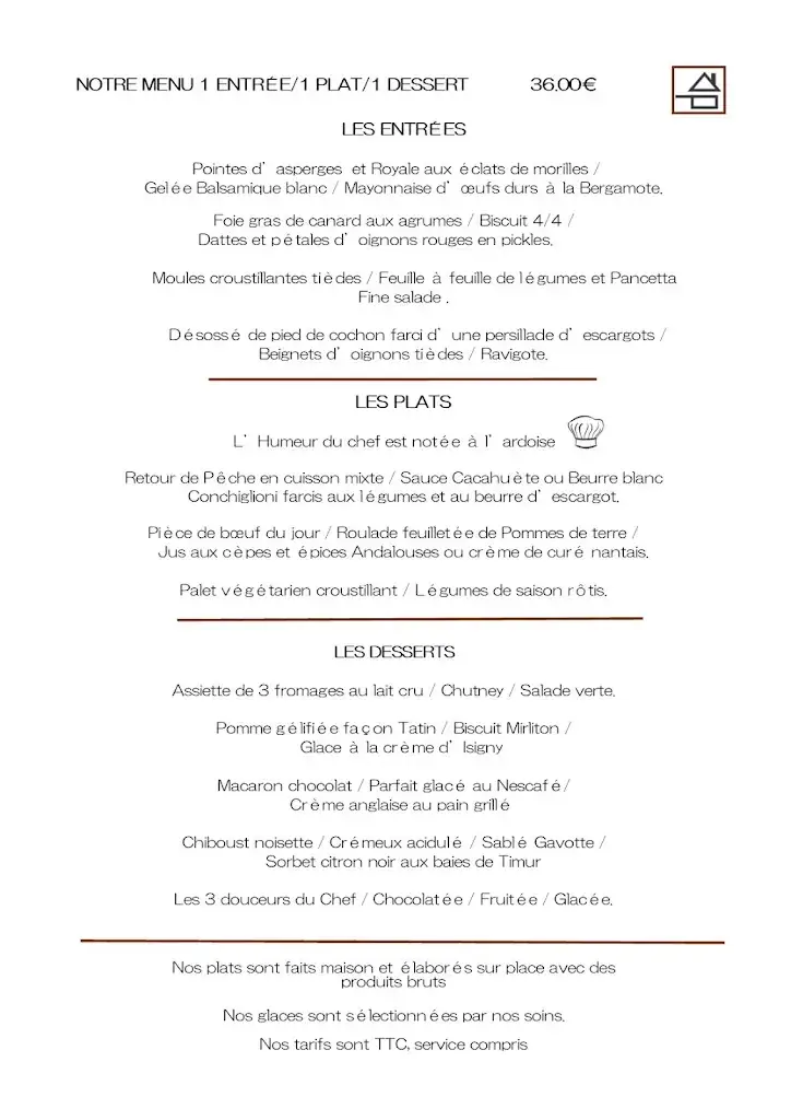 Menu_Auberge du Tire Bouchon_Couffé_image_2