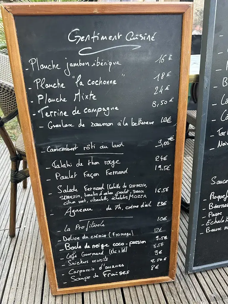 Menu_Chez Fernand - Restaurant Saint-Herblain_Saint-Herblain_immagine_4