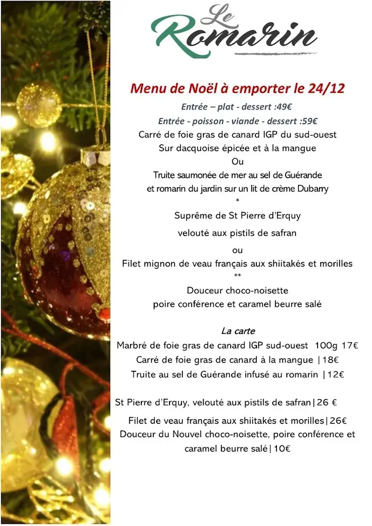 Menu_Le Romarin_Sautron_image_1