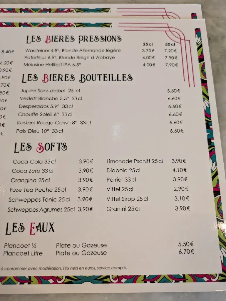 Menu_La Table du Coin - Restaurant Saint-Herblain_Saint-Herblain_image_4