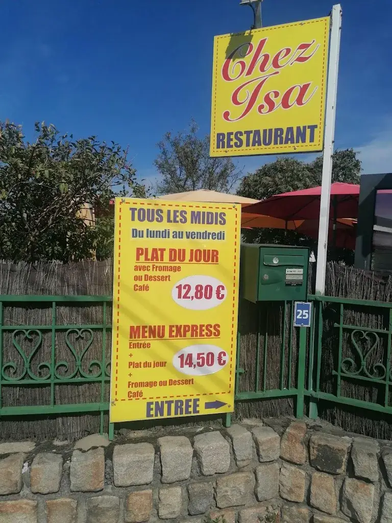 Menu_Chez Isa Restaurant_Andrézieux-Bouthéon_imagen_1