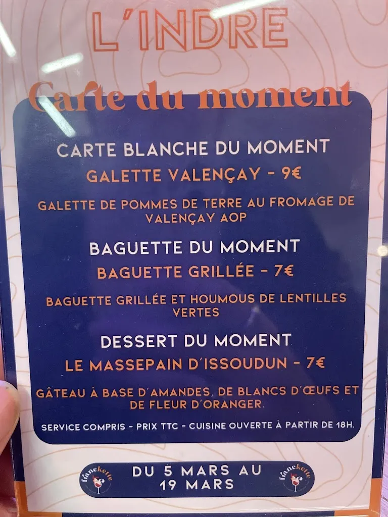 Menu_Franckette Le Mans - Bar Guinguette_Mans_image_1