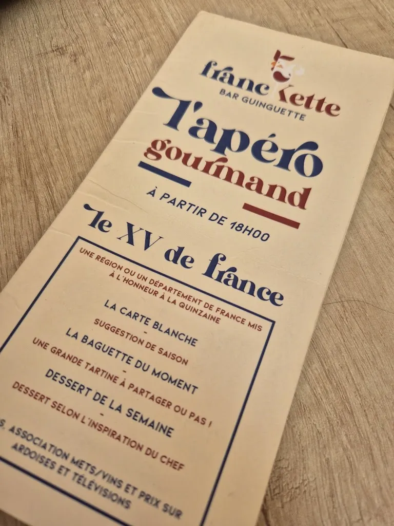 Menu_Franckette Le Mans - Bar Guinguette_Mans_image_4