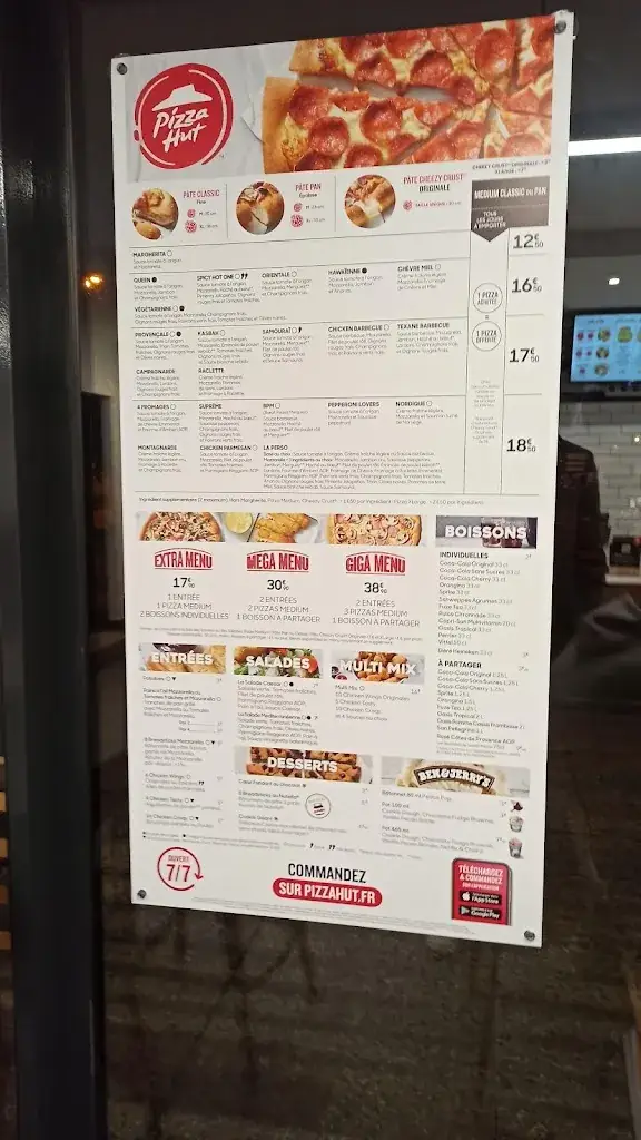 Menu_Pizza Hut_Coulaines_image_1