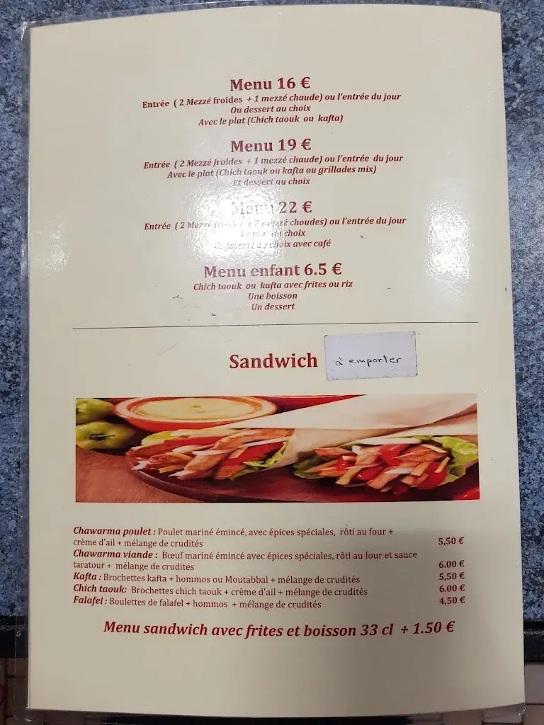 Menu_Restaurant Á DAMAS_Montluçon_image_3