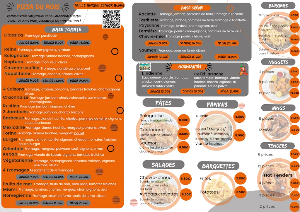 Menu_Dolce Pizza 🍕_Craon_image_1