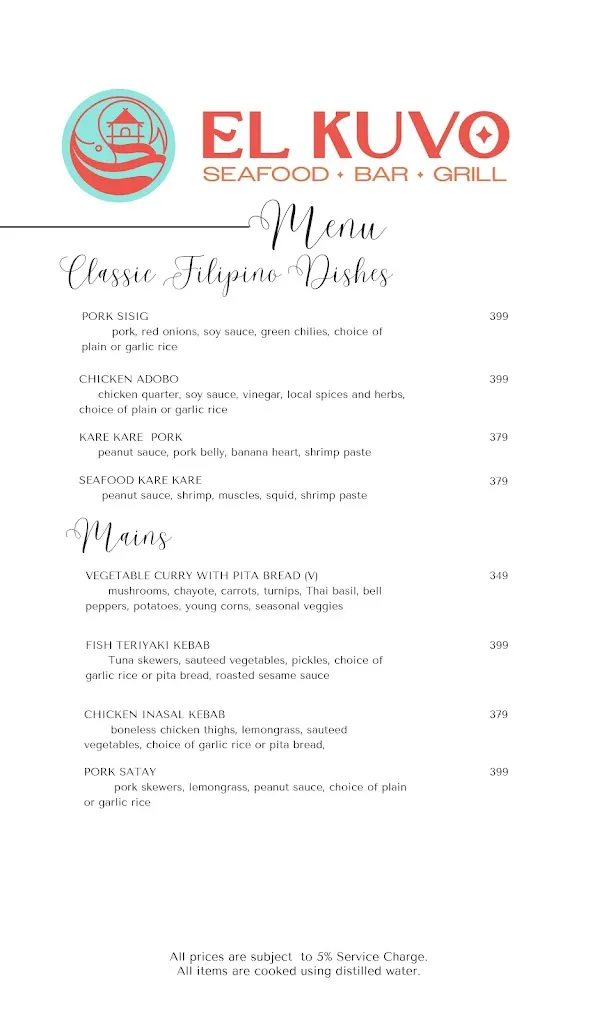 Menu_El Kuvo_Philippines_image_2
