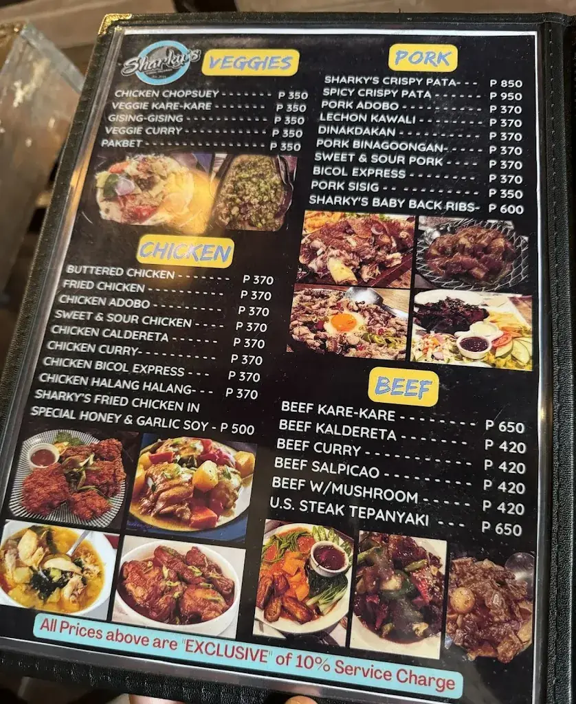 Menu_Sharky’s Restobar_Philippines_image_1