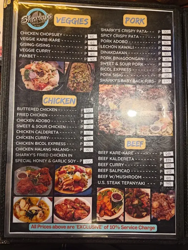 Menu_Sharky’s Restobar_Philippines_image_3