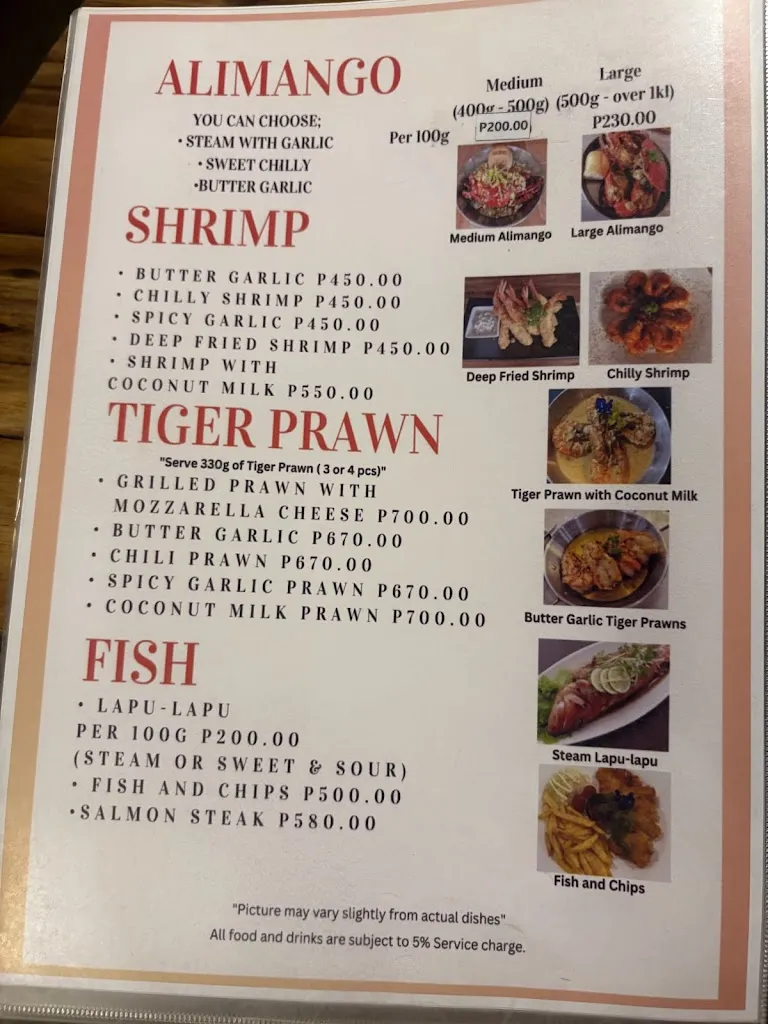 Menu_SeaWorld Restaurant_Philippines_image_1