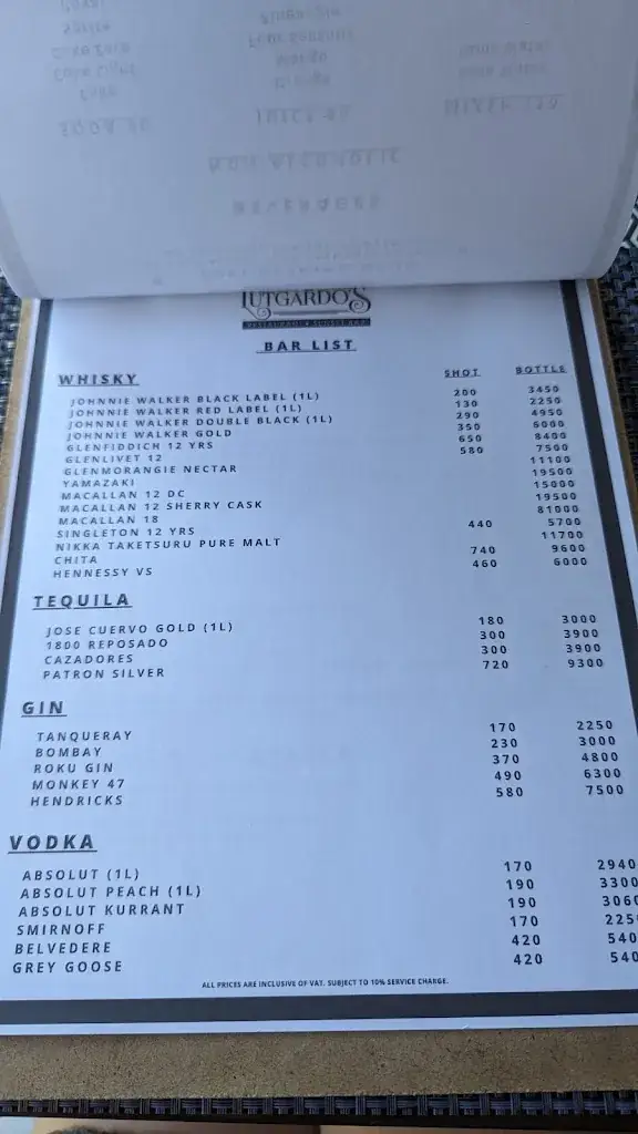 Menu_Lutgardo’s Restaurant and Sunset Bar_Philippines_image_3