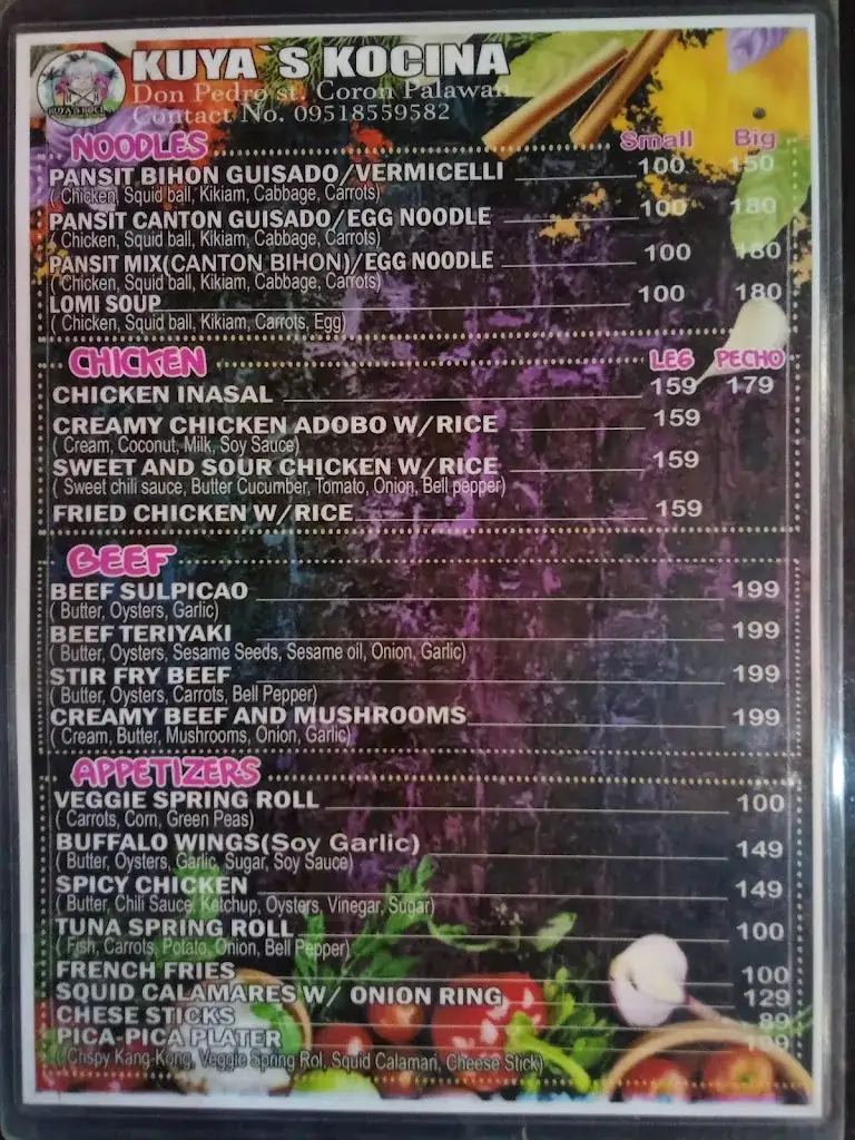 Menu_KUYA'S KOCINA_Philippines_image_2